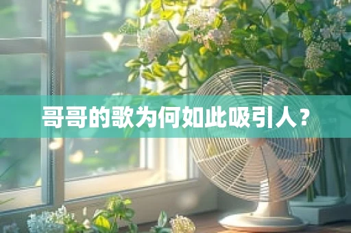 哥哥的歌为何如此吸引人？