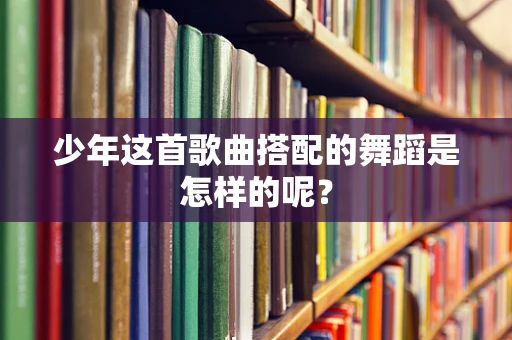 少年这首歌曲搭配的舞蹈是怎样的呢？