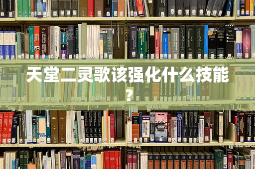 天堂二灵歌该强化什么技能？