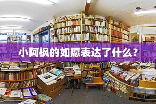 小阿枫的如愿表达了什么？