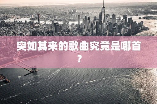 突如其来的歌曲究竟是哪首？