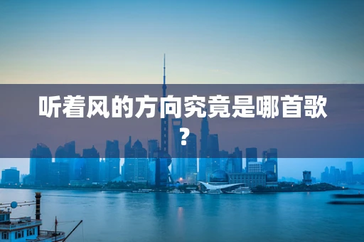 听着风的方向究竟是哪首歌？