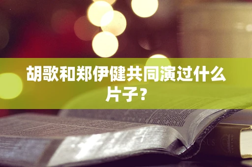 胡歌和郑伊健共同演过什么片子？