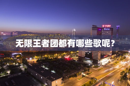 无限王者团都有哪些歌呢？