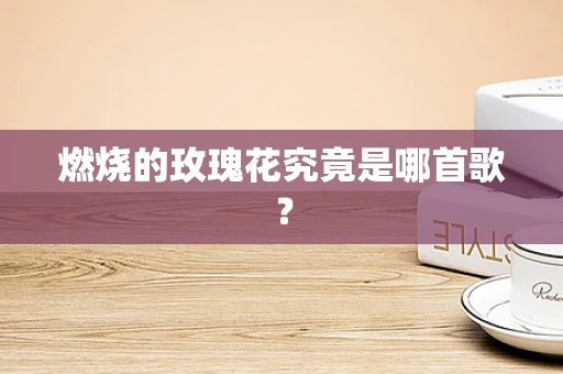 燃烧的玫瑰花究竟是哪首歌？