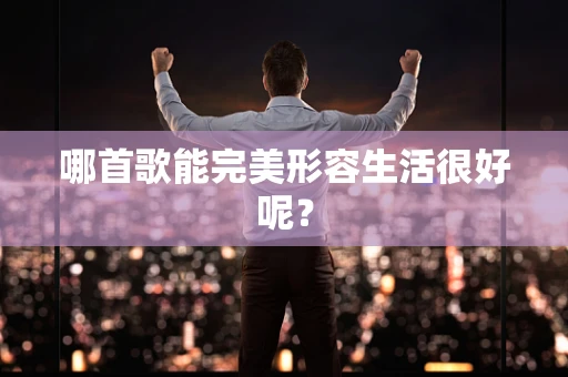 哪首歌能完美形容生活很好呢？