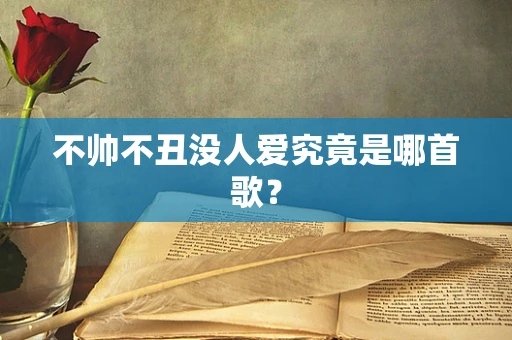 不帅不丑没人爱究竟是哪首歌？