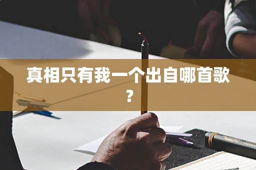 真相只有我一个出自哪首歌？