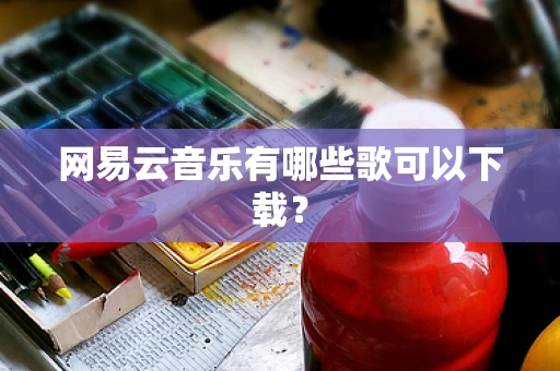 网易云音乐有哪些歌可以下载？