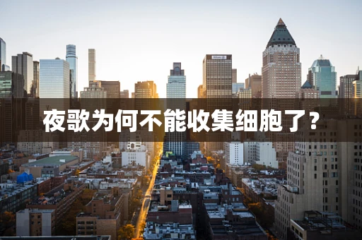 夜歌为何不能收集细胞了？