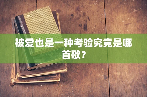 被爱也是一种考验究竟是哪首歌？