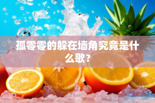 孤零零的躲在墙角究竟是什么歌？