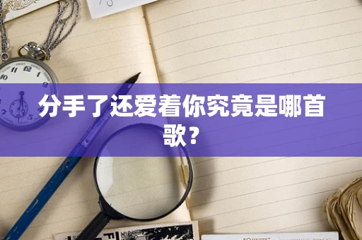 分手了还爱着你究竟是哪首歌？