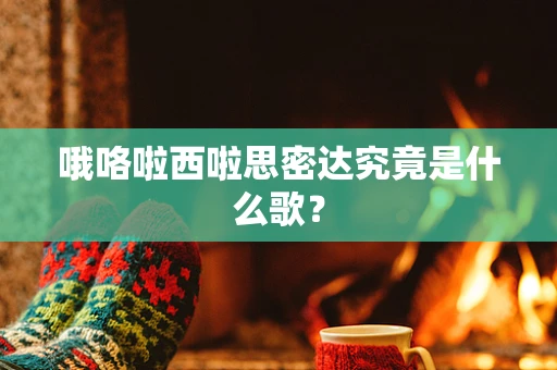 哦咯啦西啦思密达究竟是什么歌？