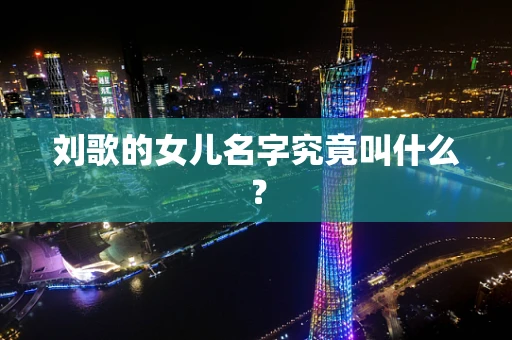 刘歌的女儿名字究竟叫什么？