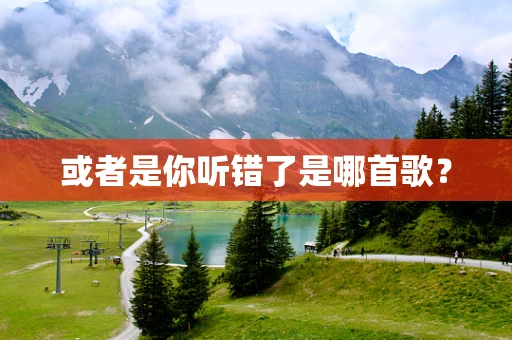 或者是你听错了是哪首歌？