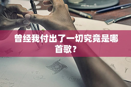 曾经我付出了一切究竟是哪首歌？