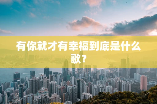有你就才有幸福到底是什么歌？
