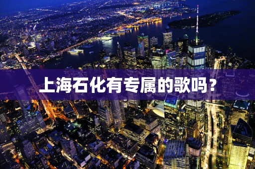 上海石化有专属的歌吗？