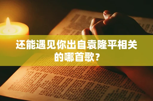 还能遇见你出自袁隆平相关的哪首歌？