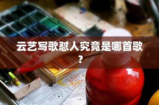 云艺写歌怼人究竟是哪首歌？