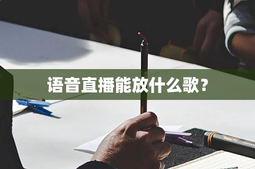 语音直播能放什么歌？