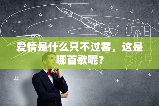 爱情是什么只不过客，这是哪首歌呢？
