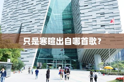 只是寒暄出自哪首歌？