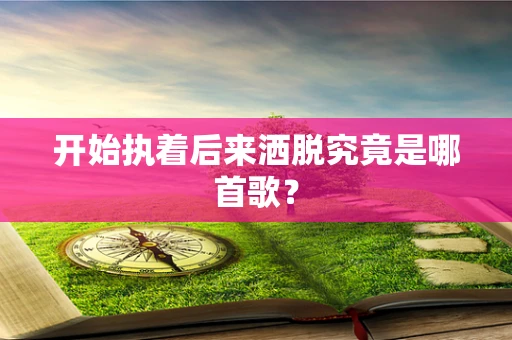 开始执着后来洒脱究竟是哪首歌？