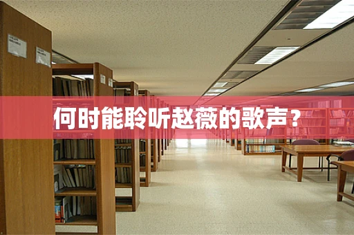 何时能聆听赵薇的歌声？