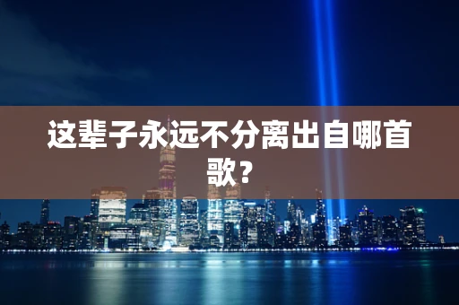 这辈子永远不分离出自哪首歌？