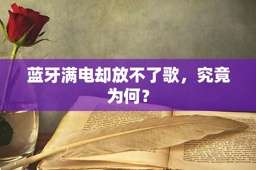 蓝牙满电却放不了歌，究竟为何？