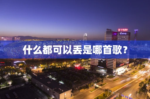 什么都可以丢是哪首歌？