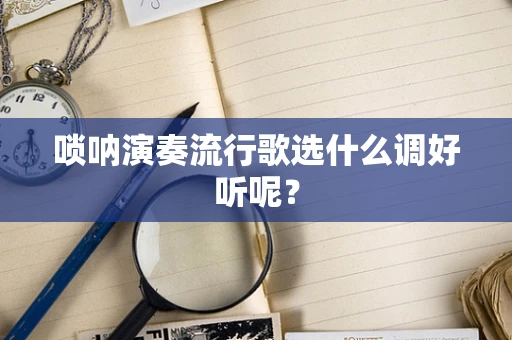 唢呐演奏流行歌选什么调好听呢？