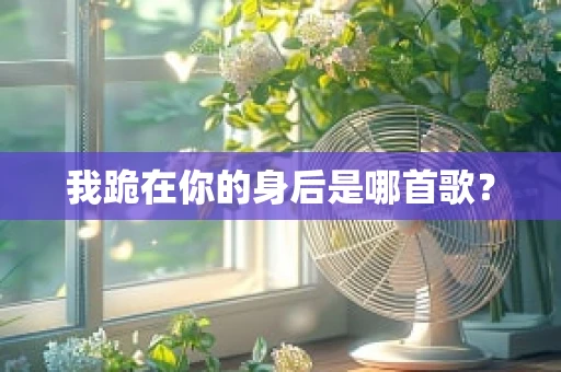 我跪在你的身后是哪首歌？