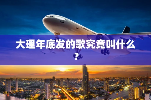 大理年底发的歌究竟叫什么？