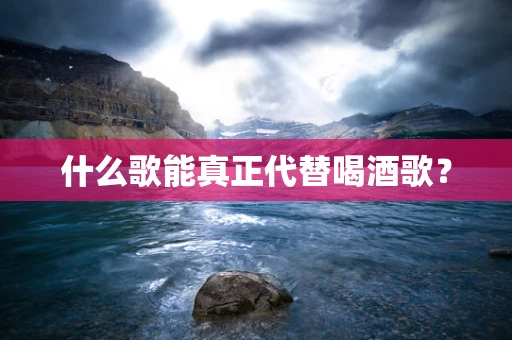 什么歌能真正代替喝酒歌？