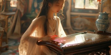 小公主在弹古筝究竟是哪首歌？
