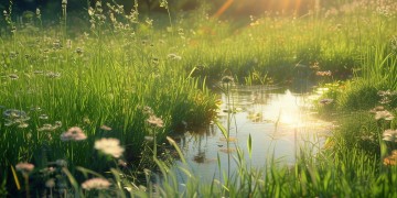 阳光下漫步的草原出自哪首歌？