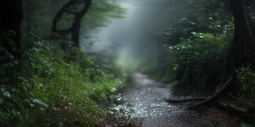 下着朦胧的细雨究竟是哪首歌？