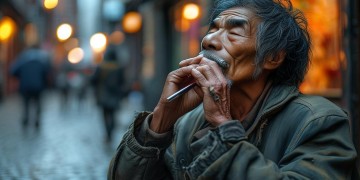 街头乞丐经常放的歌究竟是什么？