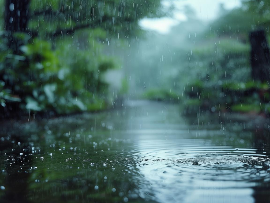 袅袅淅沥雨飘飘出自什么歌？